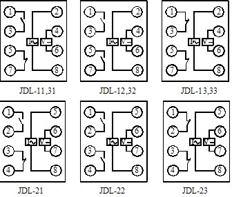 JDL-23內(nèi)部接線圖