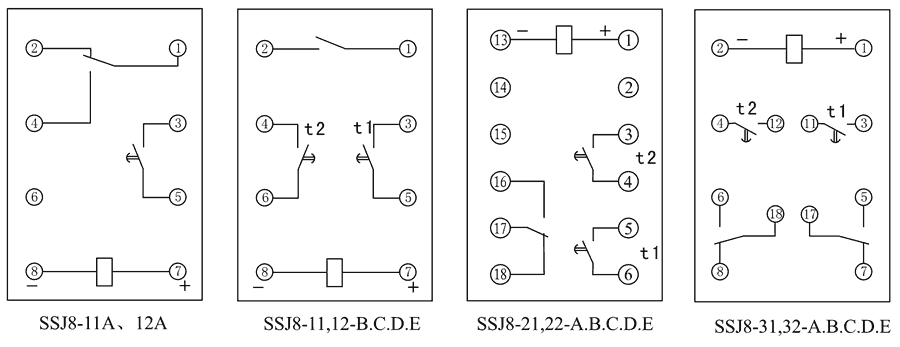 SSJ8-32A內(nèi)部接線圖