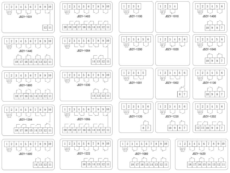 JDZY-1002內(nèi)部接線圖