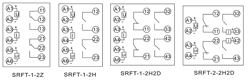 SRFT-3-2Z內(nèi)部接線(xiàn)圖